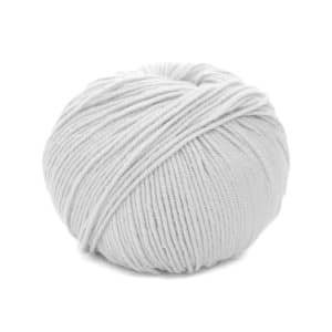 Kit tricot débutant acheter pelote laine merinos blanche
