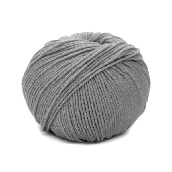 Kit tricot débutant acheter pelote laine merinos gris