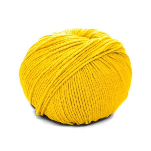 Kit tricot débutant acheter pelote laine merinos jaune clair